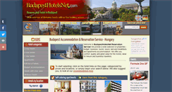 Desktop Screenshot of budapesthotelsnet.com